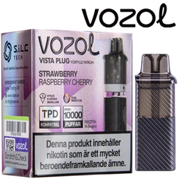 Vozol Vista Plug Strawberry Raspberry Cherry 14.5 mg