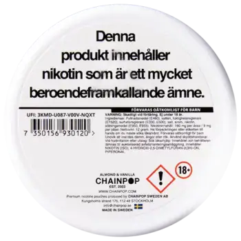 Chainpop Almond & Vanilla 9 mg