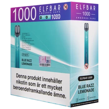 Elf Bar 1000 Blue Razz Lemonade