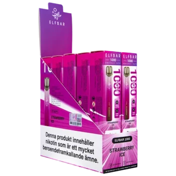 Elf Bar 1000 Strawberry Ice 20 mg