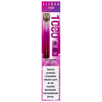 Elf Bar 1000 Strawberry Ice 20 mg