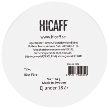 Hicaff Classic Cola 100 mg