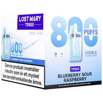 Lost Mary TP800 Blueberry Sour Raspberry