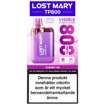 Lost Mary TP800 Cherry Ice