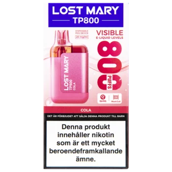 Lost Mary TP800 Cola