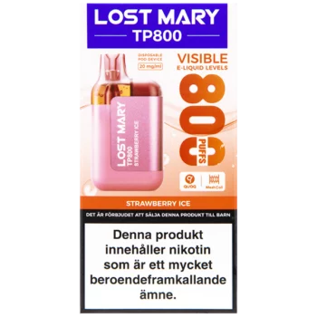 Lost Mary TP 800 Strawberry Ice