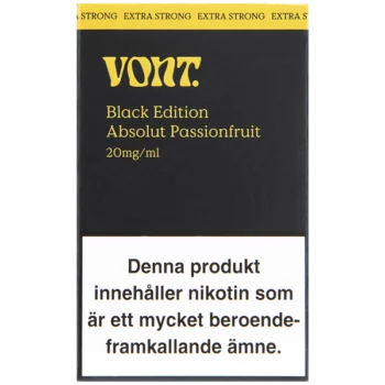 Vont Cube Black Edition Absolut Passionfruit 20 mg