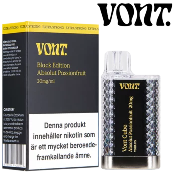 Vont Cube Black Edition Absolut Passionfruit 20 mg