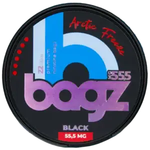 BAGZ Arctic Freeze Black 55,5 mg