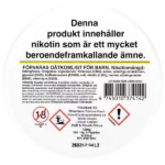 Puff & Pouch Citrus - På baksidan finner du fullständig innehållsförteckning.