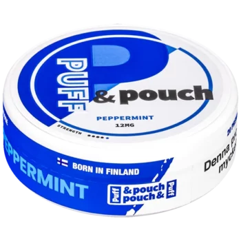 Puff & Pouch Peppermint 12 mg