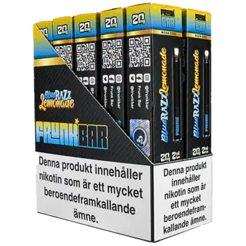 Frunk Bar Mesh Coil Blue Razz Lemonade 20 mg