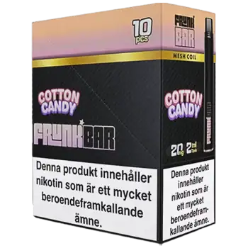 Frunk Bar Mesh Coil Cotton Candy 20 mg