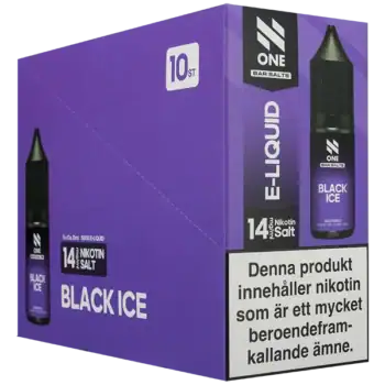 N One Bar Salt Black Ice 14 mg | 10 ml
