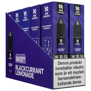 N One Bar Salt Blackcurrant Lemonade14 mg | 10 ml
