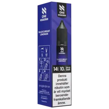 N One Bar Salt Blackcurrant Lemonade14 mg | 10 ml