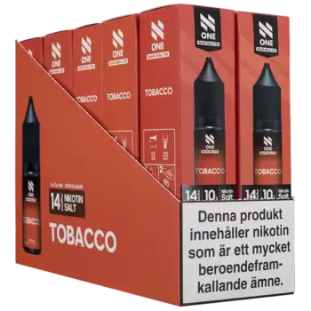 N One Bar Salt Tobacco 14 mg | 10 ml