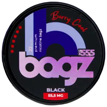BAGZ Berry Cool Black 55,5 mg