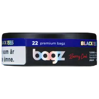BAGZ Berry Cool Black 55,5 mg