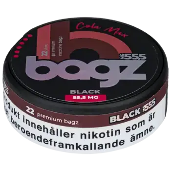 BAGZ Cola Max Black 55,5 mg
