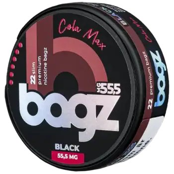 BAGZ Cola Max Black 55,5 mg