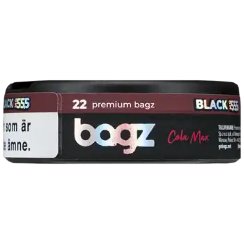 BAGZ Cola Max Black 55,5 mg