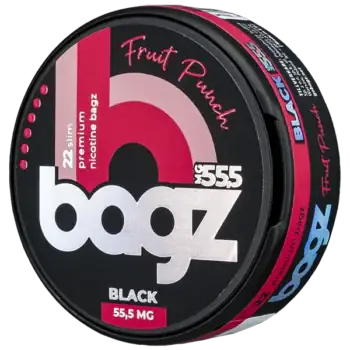 BAGZ Fruit Punch Black 55,5 mg