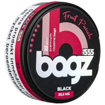 BAGZ Fruit Punch Black 55,5 mg