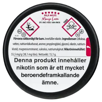 BAGZ Mango Lassi Black 55,5 mg