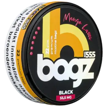 BAGZ Mango Lassi Black 55,5 mg