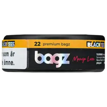 BAGZ Mango Lassi Black 55,5 mg