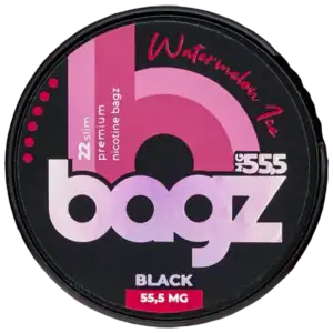 BAGZ Watermelon Ice Black 55,5 mg