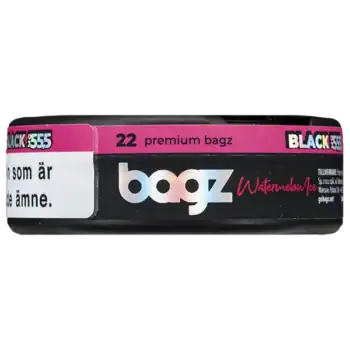 BAGZ Watermelon Ice Black 55,5 mg