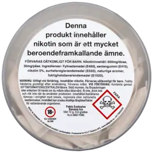 PABLO Exclusive Banana Ice 50 mg