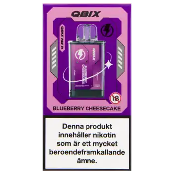 QBIX Pod Blueberry Cheesecake 14 mg