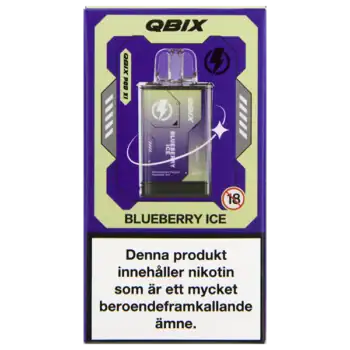 QBIX Pod Blueberry Ice 14 mg