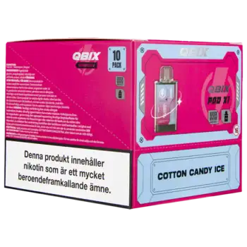 QBIX Pod Cotton Candy Ice 14 mg