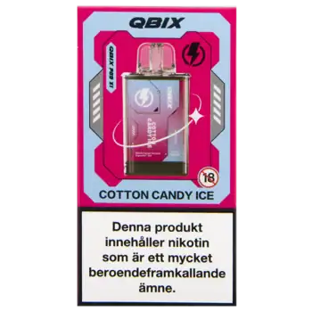 QBIX Pod Cotton Candy Ice 14 mg