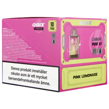 QBIX Pod Pink Lemonade 14 mg