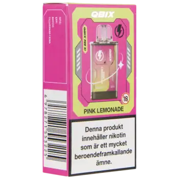 QBIX Pod Pink Lemonade 14 mg