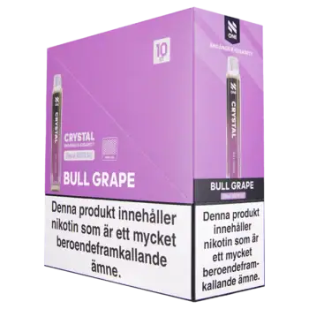 N ONE Crystal Mesh Bull Grape