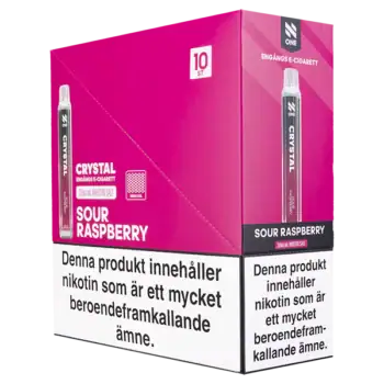 N ONE Crystal Mesh Sour Raspberry
