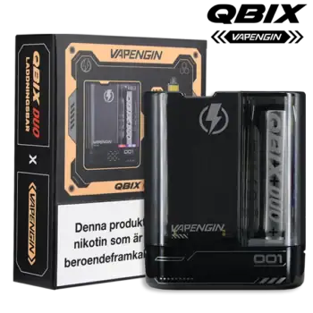 QBIX Laddningsbara Batteri DUO