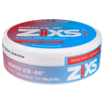 Z!XS North Ice -66 Jumbo Can 8 mg