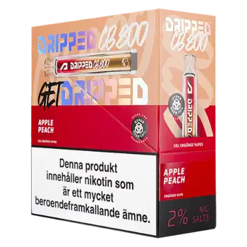 Dripped Crystal Bar Apple Peach 20 mg