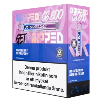 Dripped Crystal Bar Blueberry Bubblegum 20 mg