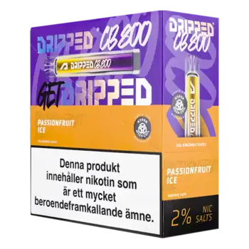 Dripped Crystal Bar Passionfruit Ice 20 mg