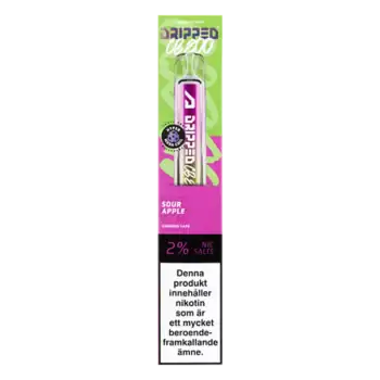 Dripped Crystal Bar Sour Apple 20 mg