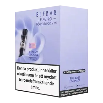 Elfa PRO Pod Blue Razz Lemonade 20 mg