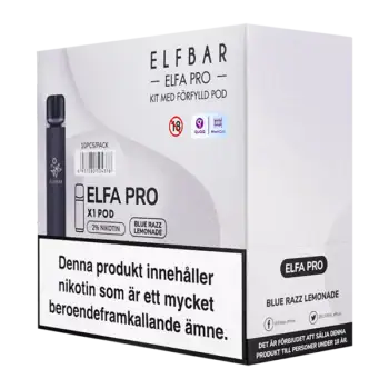 Elfa PRO Pod Kit Black 20 mg